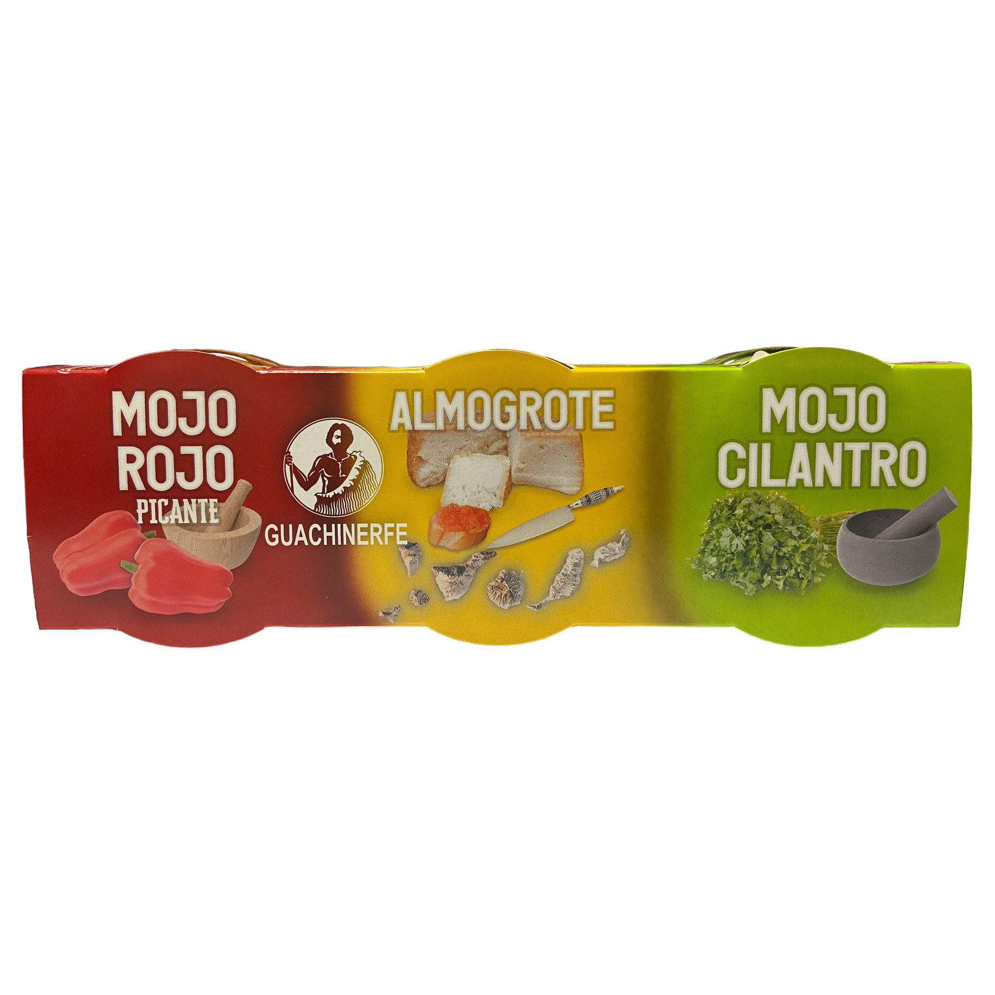 Pack Triple Almogrote-Cilantro-Rojo Picante 3x110g