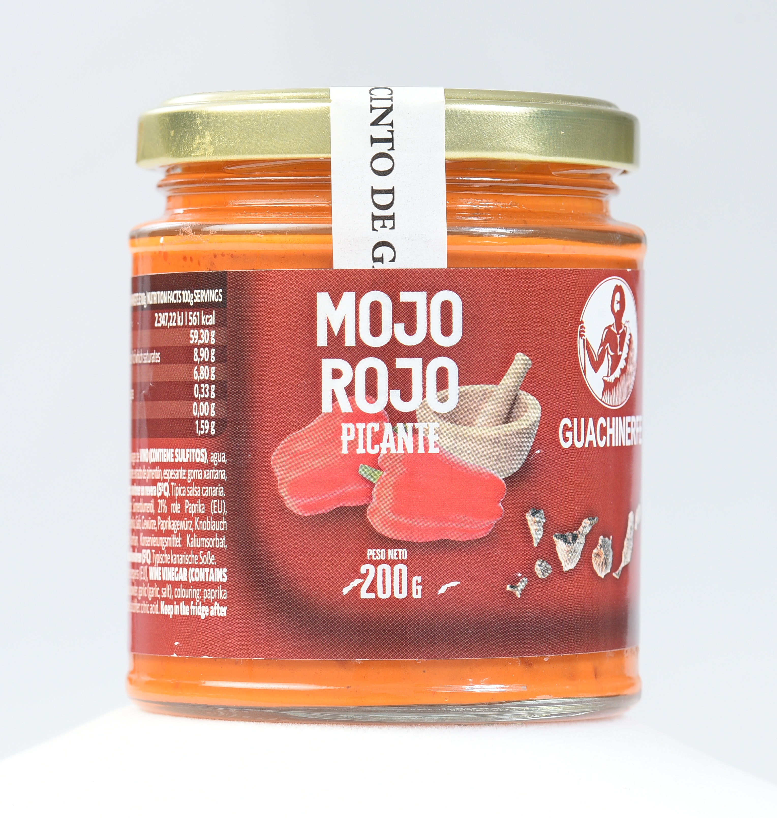 Mojo Rojo Picante Guachinerfe 200g